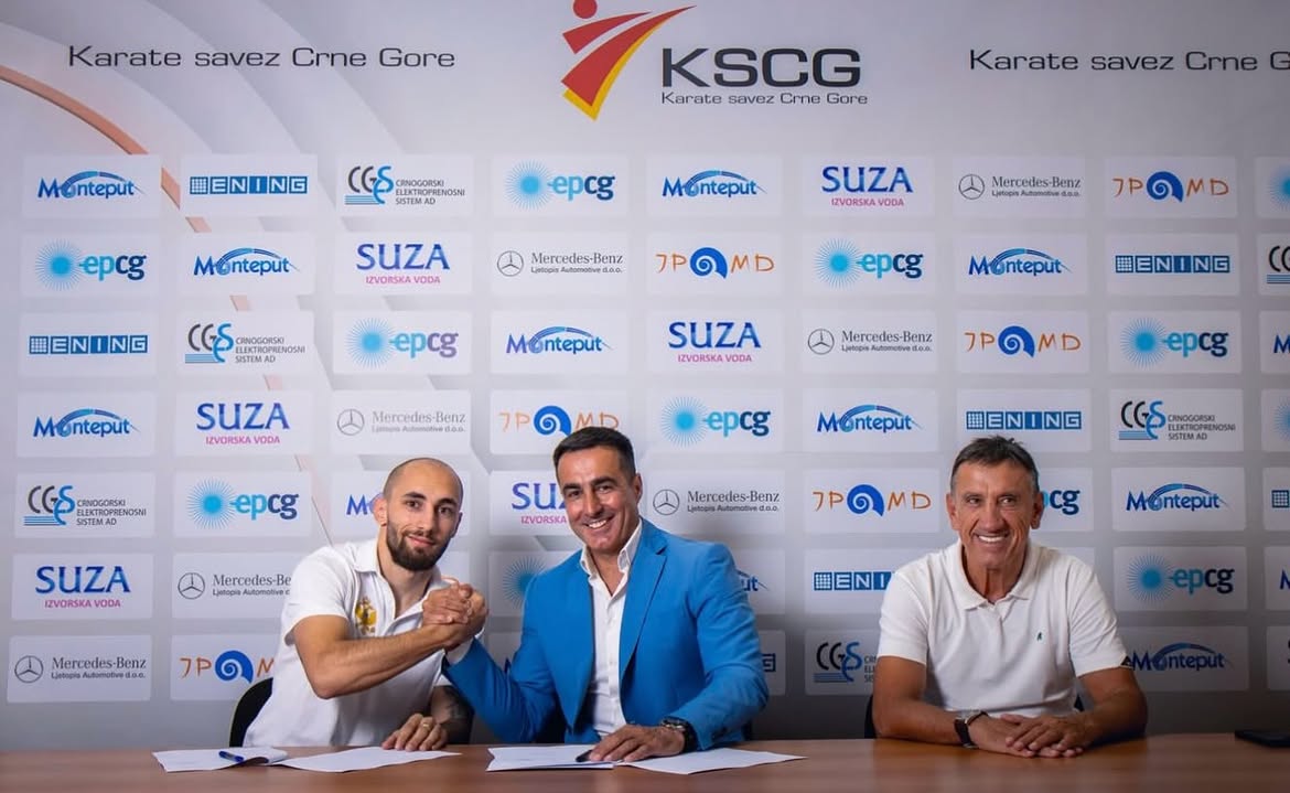 Potpisivanje stipendije Karate saveza Crne Gore za 2026. godinu